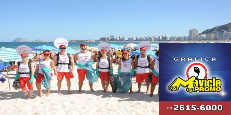 Drogarias Pacheco promove ação para limpar praias cariocas   ASCOFERJ