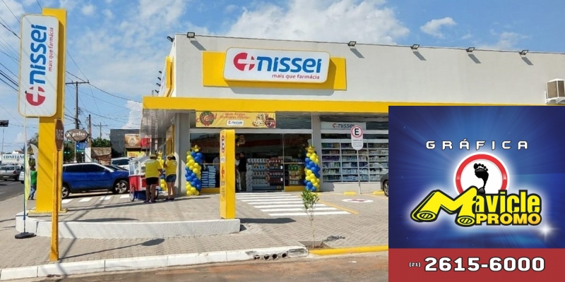 Nissei inaugura a quinta farmácias em Bauru   Guia da Farmácia   Imã de geladeira e Gráfica Mavicle Promo