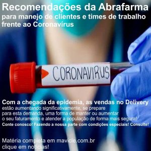 As recomendações da Abrafarma para o gerenciamento de usuários e as equipes de trabalho na frente do Coronavírus | Vídeo Mavicle-Promo
